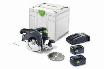 scie electrique FESTOOL HKC 55 18.0 V 4500 tr/min sans fil avec batterie