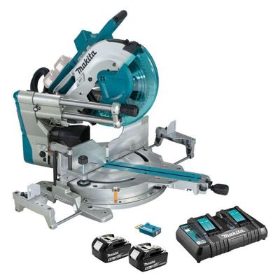 scie electrique MAKITA DLS211PT2U 36.0 V sans fil avec batterie