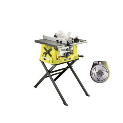 scie electrique RYOBI RTS1800S 1800 W 4500 tr/min sans fil avec batterie