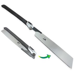 Scie Japonaise - Kataba - lame de scie rabattable -longeur de lame 26,5cm - FAMEX 5525