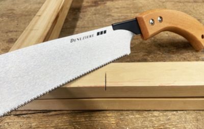 Scie japonaise pour bois et plastique Denuziere 250mm