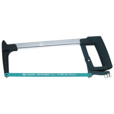 Scie à métaux 300 mm 24 dents T0905 - cadre acier, poignée aluminium