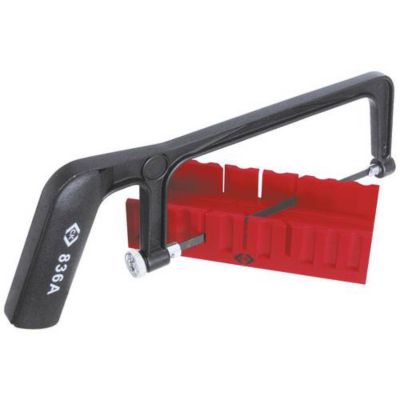 Scie à métaux et onglets 300 mm T0837 - cadre aluminium, lame réglable