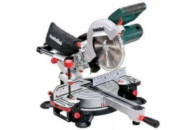 Scie à onglets radiale METABO 1700W diam216mm - Avec lame et accessoires - KGSV 216 M