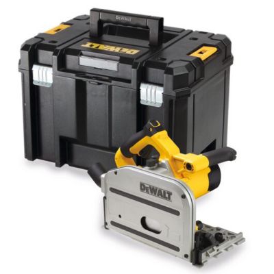Scie plongeante 1300W 165mm + coffret TSTAK - DEWALT - DWS520KT-QS