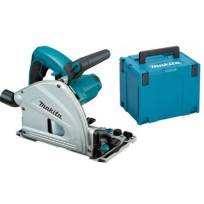 Scie plongeante 1300W + coffret MAKPAC 4 - MAKITA - SP6000J