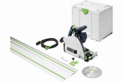 Scie plongeante 1500W TS 60 KEBQ-Plus-FS + Systainer SYS3 - FESTOOL - 577417