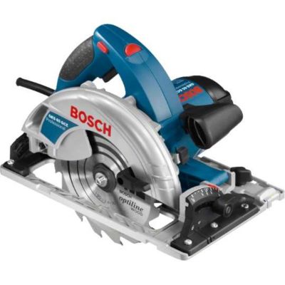 Scie plongeante Bosch GKS 65 GCE Professional avec rail FSN 1400 et L-BOXX