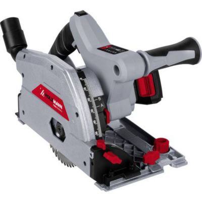 Scie plongeante sans fil Holzmann TAS140AKKU 20 V, profondeur de coupe 52 mm, 2 batteries.