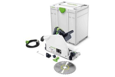 Scie plongeante TS 75 EBQ-Plus 1600 W, profondeur de coupe 75 mm, livrée avec lame et Systainer
