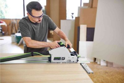 Scie plongeante TSV 60 KEBQ-Plus-FS avec inciseur, rail FS 1900/2 et Systainer SYS3 M 437 - FESTOOL - 577743
