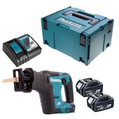Scie récipro 18V LXT (2x3,0 Ah) en MAKPAC - MAKITA DJR188RFJ