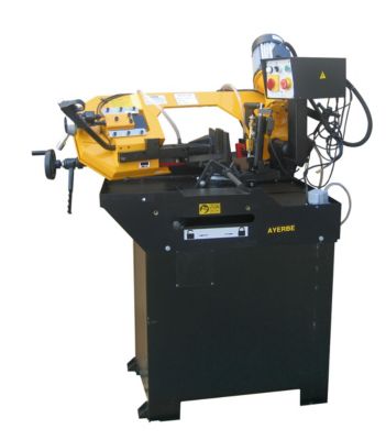 Scie à ruban 210 mm 0.75 kW 230V vitesse 80 m/min