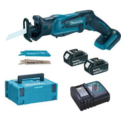Scie sabre 18V LXT -2x5,0 Ah- en coffret MAKPAC - MAKITA DJR183RTJ