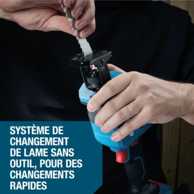 Scie sabre compacte sans fil Erbauer ERI1081CSW 18V ( sans batterie)