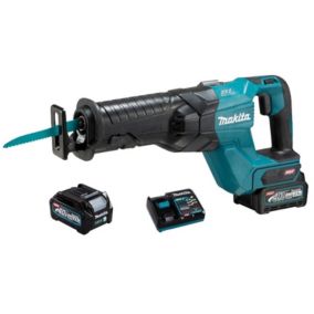 Scie sabre récipro 40 V XGT + 2 batteries 2,5Ah + chargeur rapide + coffret - MAKITA - JR001GD201