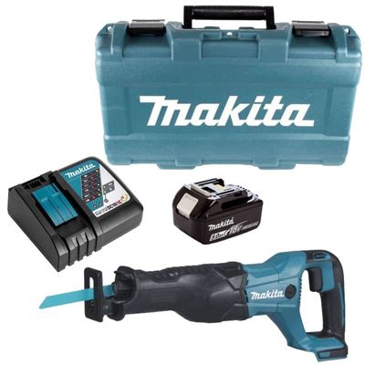 Scie sabre sans fil 18V LXT (1x5,0 Ah) dans coffret - MAKITA DJR186RT