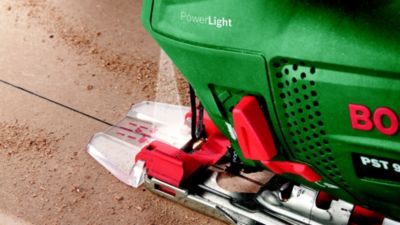 Scie sauteuse filaire avec jeu de lames pendualire (4 niveaux) 620 W, maxi 3100 tr/min, Bosch PST 900 PEL