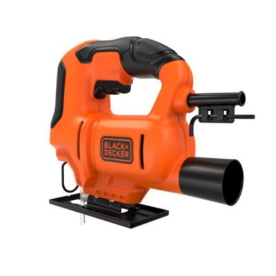 Scie sauteuse filaire non pendualire 400 W, maxi 3000 tr/min, Black+Decker BES603-QS