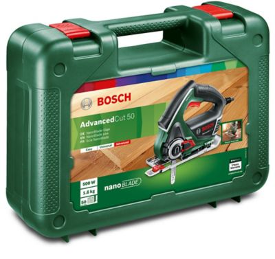 Scie sauteuse filaire non pendualire 500 W, maxi 7800 tr/min, Bosch AdvancedCut 50