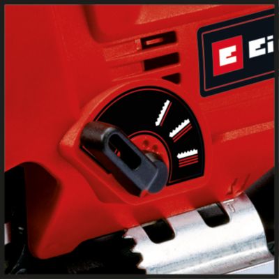 Scie sauteuse filaire pendulaire (4 niveaux) 550 W, maxi 3000 tr/min, Einhell TC-JS 80/1