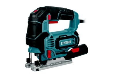 Scie sauteuse filaire pendulaire (4 niveaux) 750 W, maxi 3000 tr/min, Erbauer EJS750