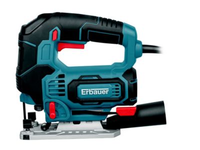 Scie sauteuse filaire pendulaire (4 niveaux) 750 W, maxi 3000 tr/min, Erbauer EJS750