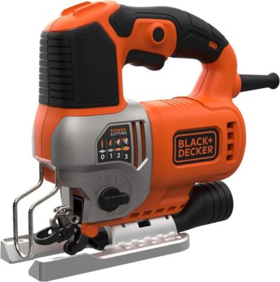 Scie sauteuse pendulaire filaire 650 W BES610-QS, vitesse variable, course 19 mm