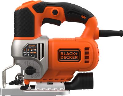 Scie sauteuse pendulaire filaire 650 W BLACK+DECKER BES610-QS
