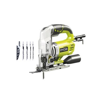 Scie sauteuse pendulaire RYOBI - 600W - 85mm - bois - lot de 5 lames - RJS850KA5