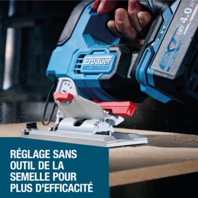 Scie sauteuse sans fil Erbauer Ext ERI1087JSW 18V ( sans batterie)