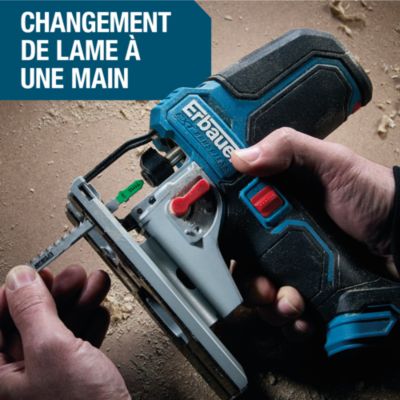 Scie sauteuse sans fil Erbauer Ext ERI1088JSW 18V ( sans batterie)