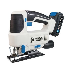 Scie Sauteuse Sans Fil Evolution R90JGS-Li - Batterie 2Ah Incluse - 5 Lames Polyvalentes - Coupe Bois, Métal, Plastique