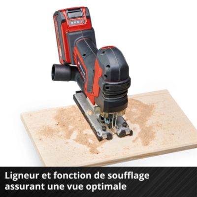 Scie sauteuse sans fil pendulaire Einhell TP-JST 18/135Li BL Solo 18V (sans batterie)