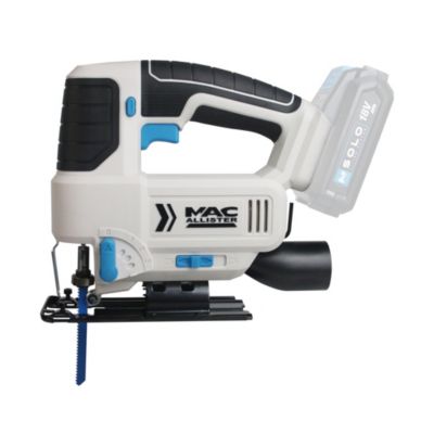 Scie sauteuse sans fil pendulaire Mac Allister Solo MJS18-Li 18V (sans batterie) + 1 scie sauteuse, 3 lames, 1 clé mâle