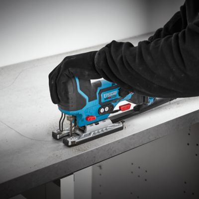 Scie sauteuse sans fil sans batterie 12 V - Pendulaire (4 niveaux) - vitesse 800-3000 rpm - Erbauer EJS12-Li