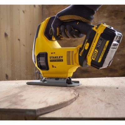 Scie sauteuse sans fil sans batterie 18 V - Pendulaire (3 niveaux) - vitesse 0-2500 rpm - Stanley FatMax SFMCS600B-XJ