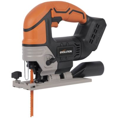 Scie Sauteuse Sans Fil Energizer 20V - 2300 OPM, Coupe Bois 80mm/métal 6mm - Avec 2 Batteries Et Chargeur
