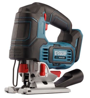 Scie sauteuse sans fil sans batterie 18 V - pendulaire (4 niveaux) - vitesse 0-3000 rpm - Erbauer EJS18-Li