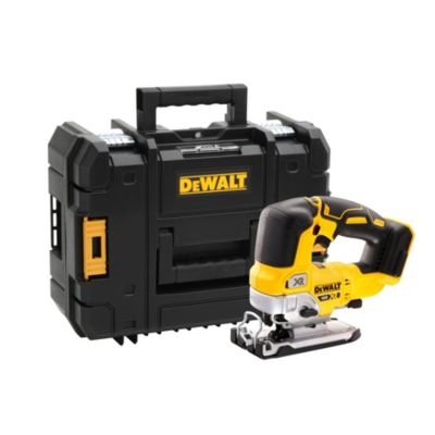 Scie sauteuse sans fil sans batterie 18 V - pendulaire (4 niveaux) - vitesse 0-3200 tr/min - DeWalt DCS334NT-XJ