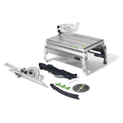 Scie semi-stationnaire CS 50 EBG-FLR PRECISIO FESTOOL - coupe précise, lame 190 mm, 1200 W