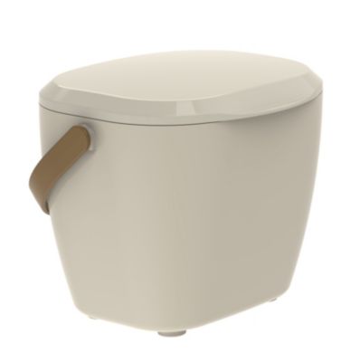 Seau à compost Bokashi Hozelock blanc crème 3L
