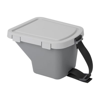 Housoutil Pot De Peinture en Plastique Seau De 0. 8 Gallons avec Poignée De Couvercle Pot De Peinture Vide Rectangulaire 3L Seau d'eau De e Récipient De Stockage pour