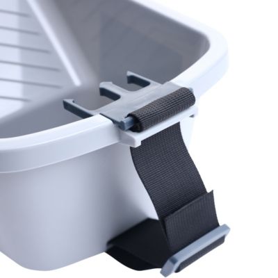 Seau à peinture GoodHome 2L plastique gris