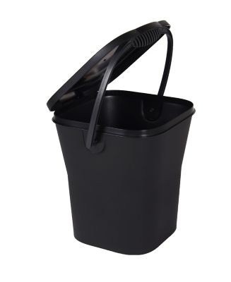 Seau compost EDA gris 6L en plastique