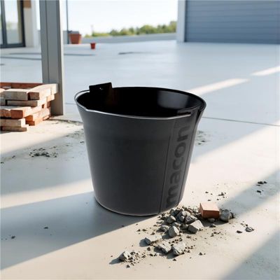 Seau de maçon en plastique Ocai 11 L