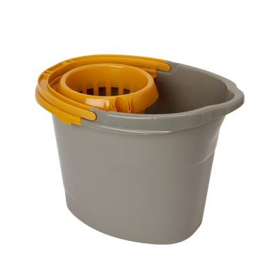 Seau Keeeper 5 Litres Avec Graduation Intégrée | Poignée Ergonomique Et Bec Verseur | Couleur Nordic Blue