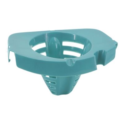 Seau et essoreuse de torsion GoodHome gris clair 14L