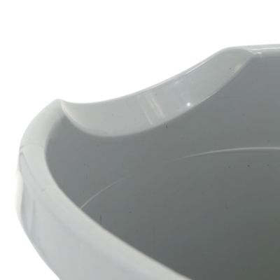 Seau et essoreuse de torsion GoodHome gris clair 14L