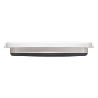 Seau pliable 10L blanc gris - 5five